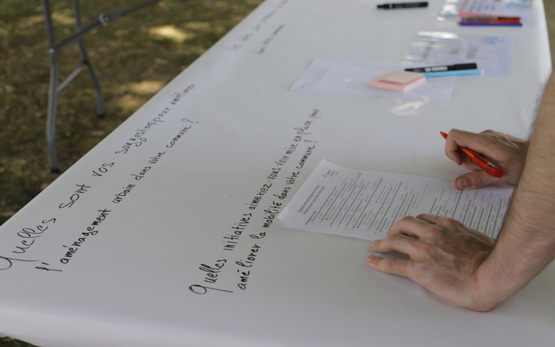 La consultation citoyenne arrive à son terme et la concertation commence !